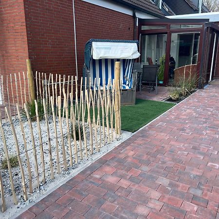 Haus Strandkorb Mit Fruehstuecksoption Bensersiel Exterior foto
