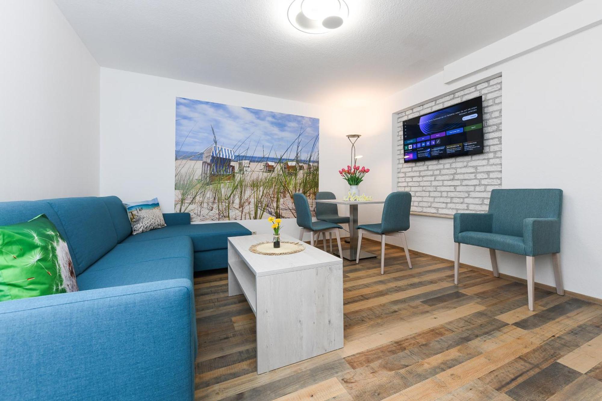 Haus Strandkorb Mit Fruehstuecksoption Bensersiel Exterior foto